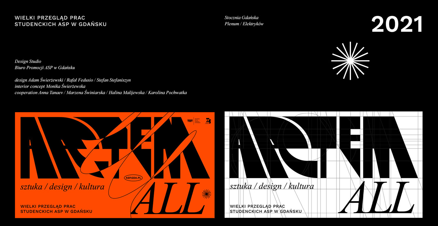 branding  Exhibition  Gdansk identity interior design  typography   visual visual identity