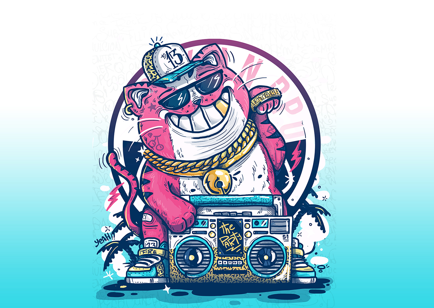 ILLUSTRATION  Character design  Cali guacala personajes Behance colombia poster