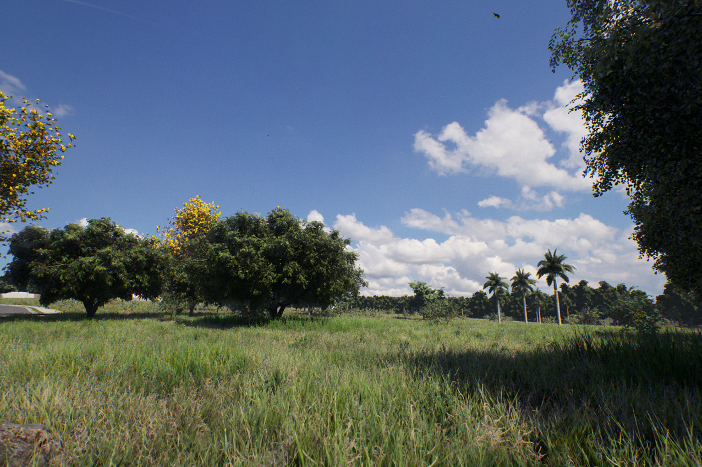 Unreal Engine UE4 archviz 3D CGI CG SpeedTree foliage environment game engine