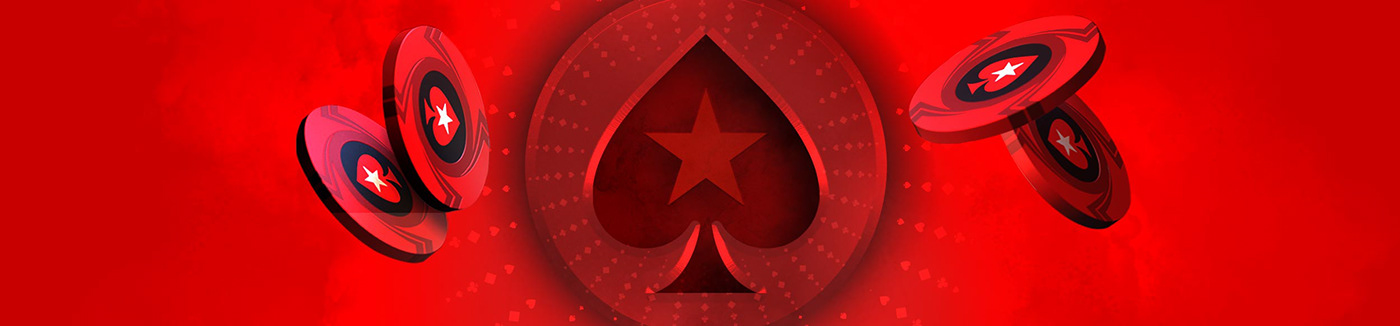 Pokerstars Poker chips cards header design visual identity Brand Design graphic design  pokeronline webheader