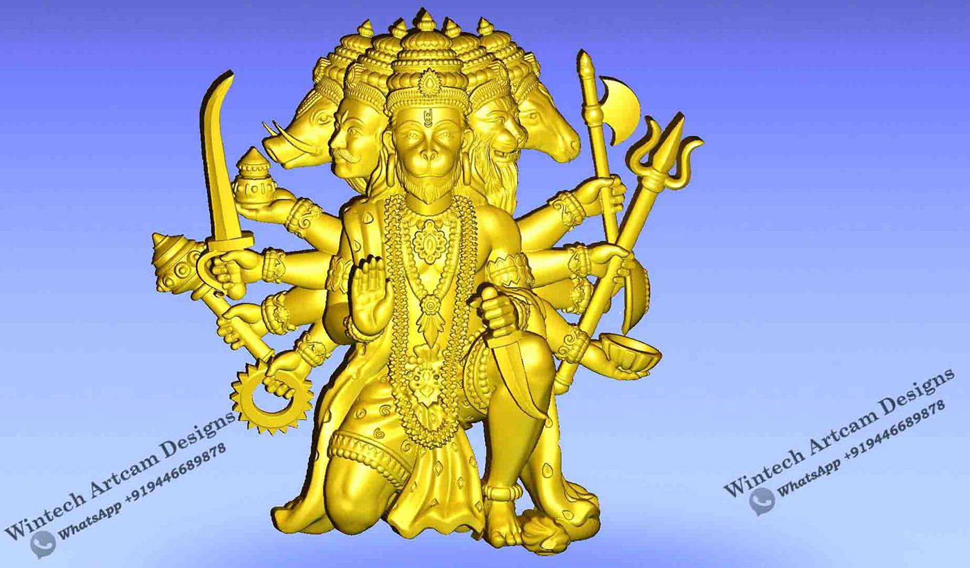 Hanuman cnc CNC Router CNC machining cnc files cnc milling artcam design carving cnc hanuman hanuman artcam