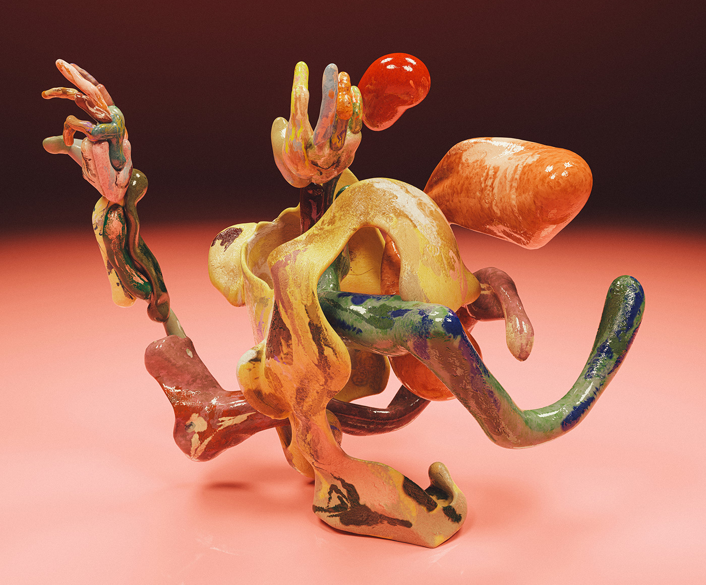 3D animation  art CGI conceptual conremporary Digital Art  science sculpture surreal