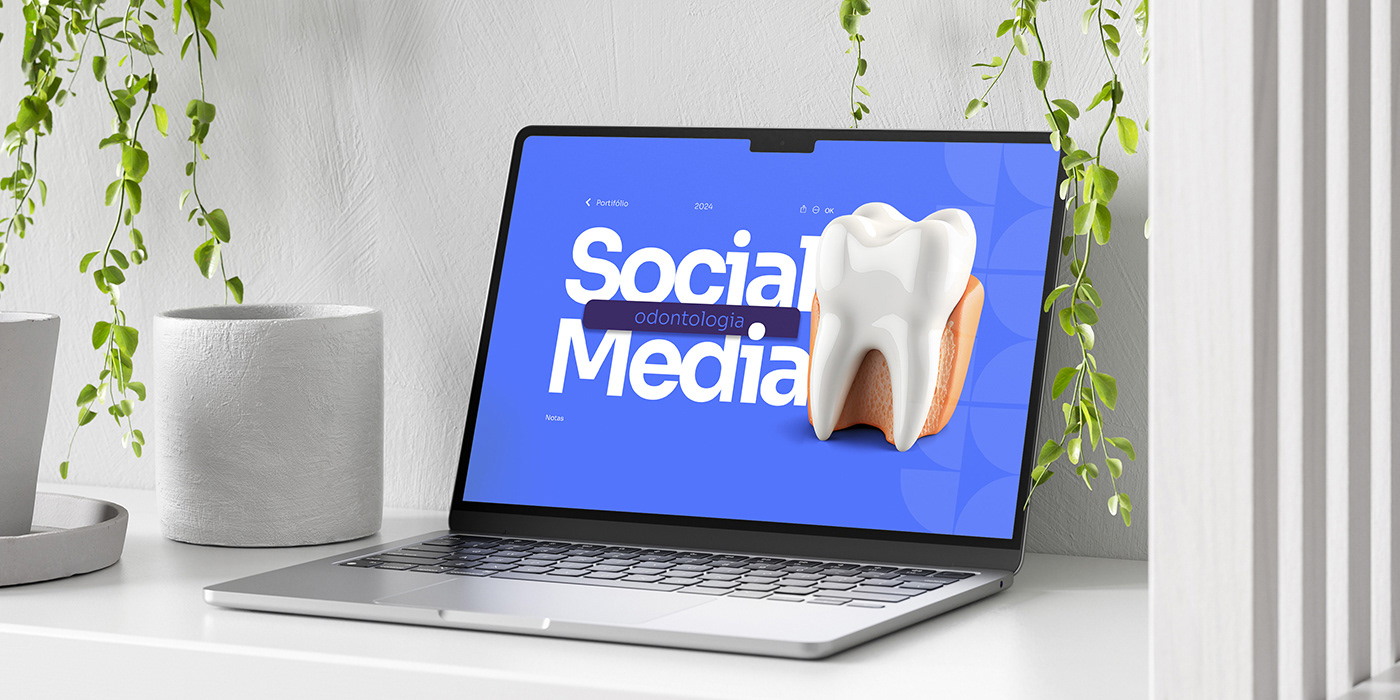 Socialmedia Odontologia dentista medico ortopedista clinica estética beleza moderno