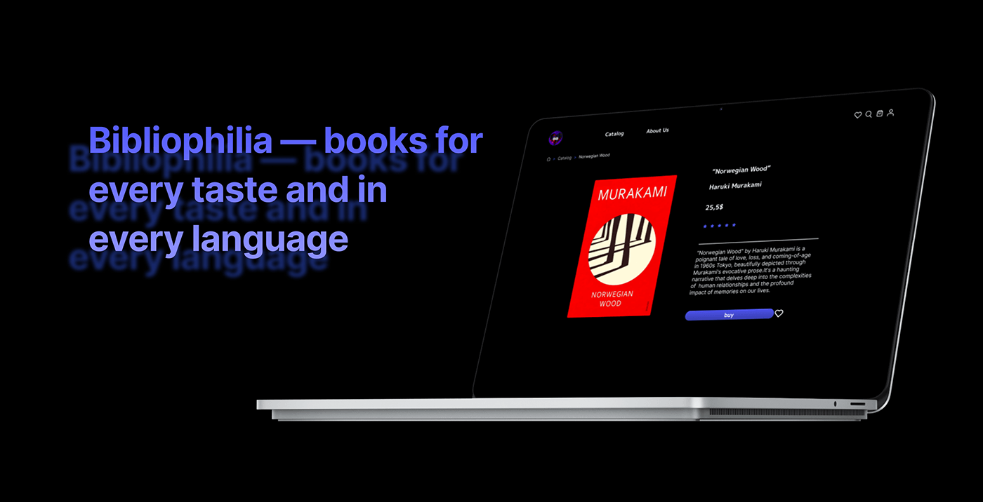 design UI/UX ui design user interface Website UX design Figma Bookstore CJM book store website
