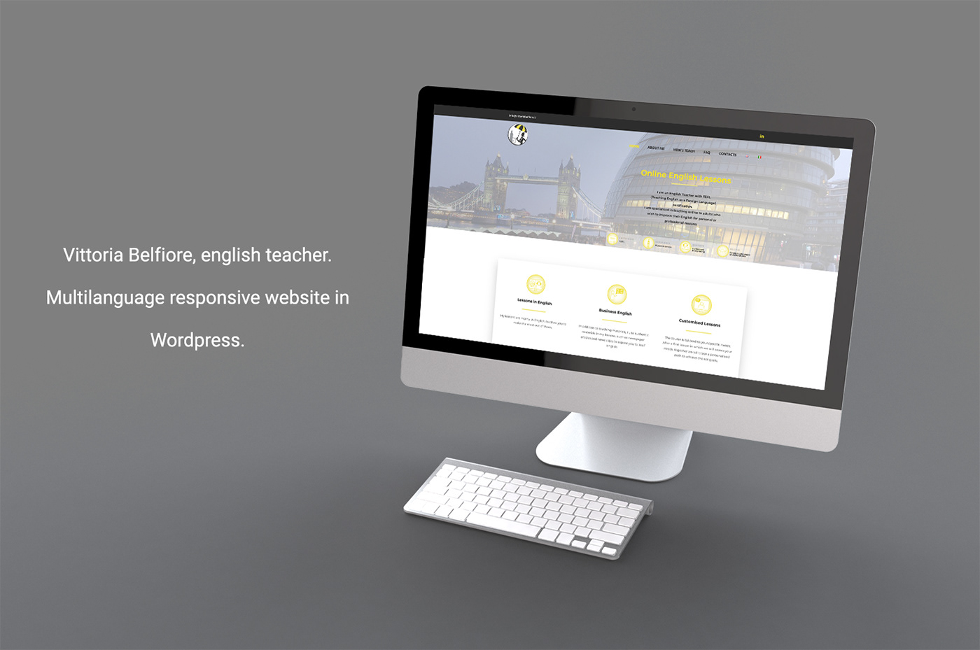 Adobe Photoshop english tutor multilanguage website online lessons Responsive wordpress