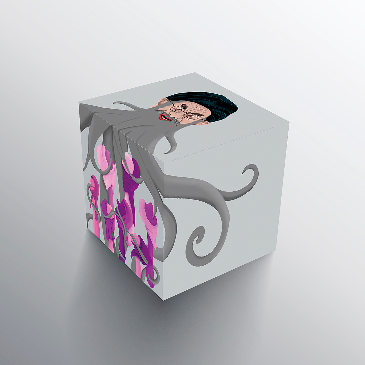 3D censura adobephotoshop cube stopviolence humanrights irão womanrights