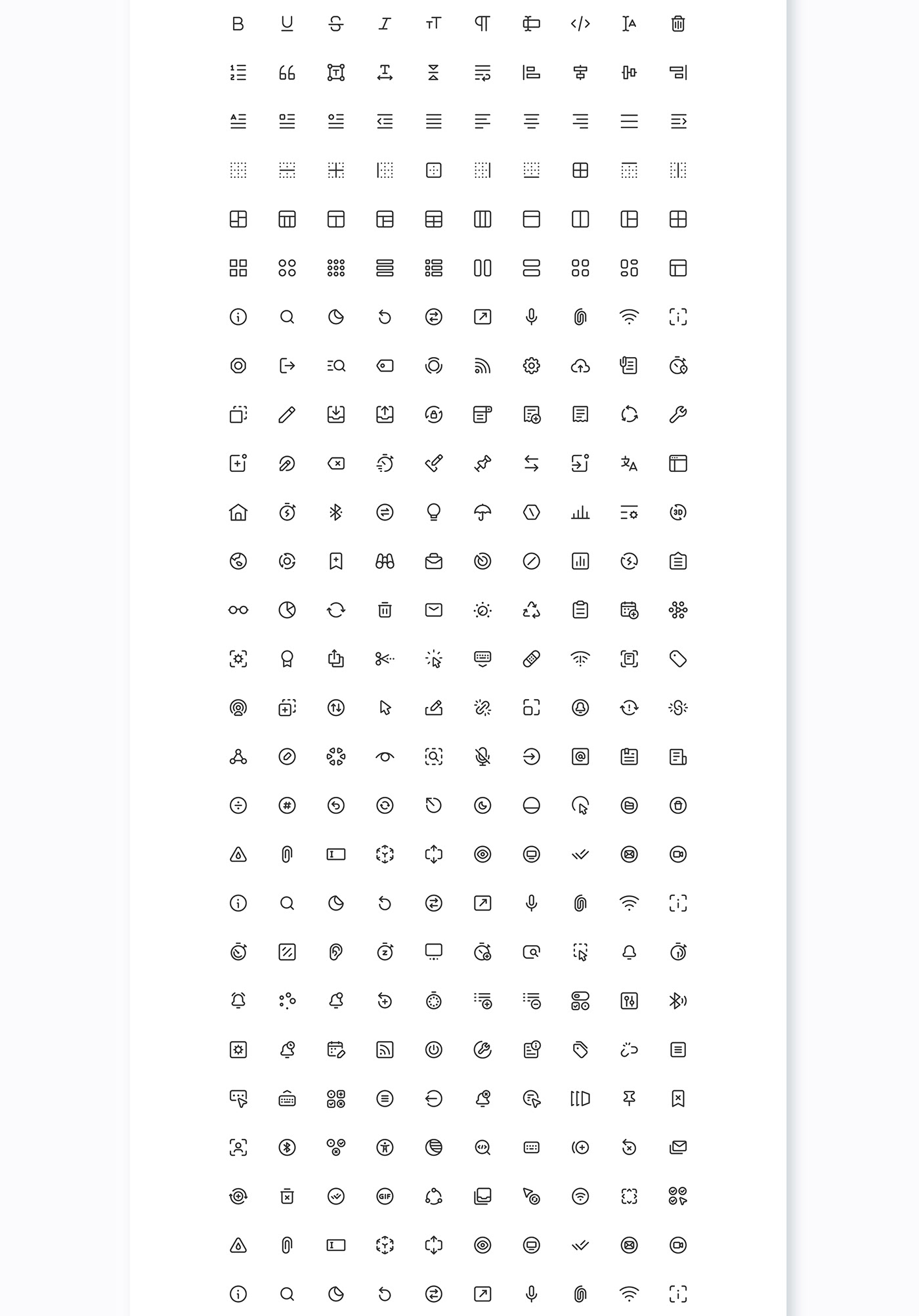 UI ui design UI Desinger ui icons interface icons line icons icons myicons web icons Web designer