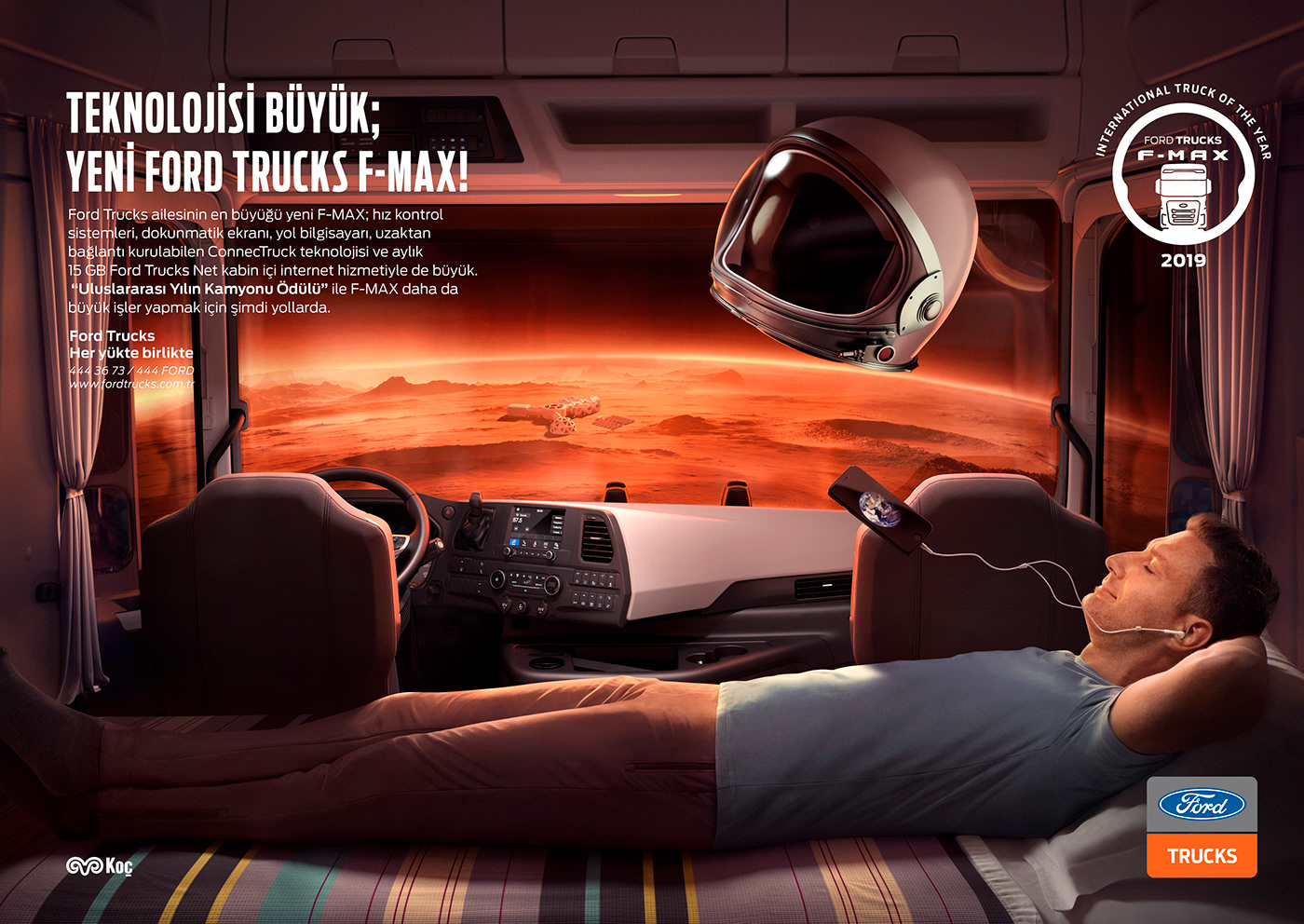 3D retouch car Truck Ford automotive   mars alld Space  Photography 