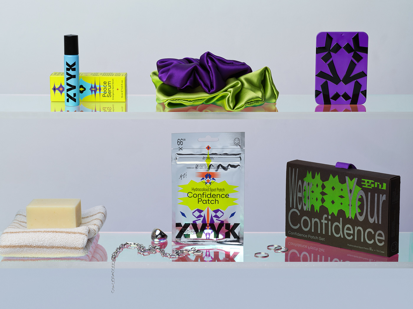 brand idenity Packaging beauty skincare Logo Design visual identity Brand Design experimental typography  