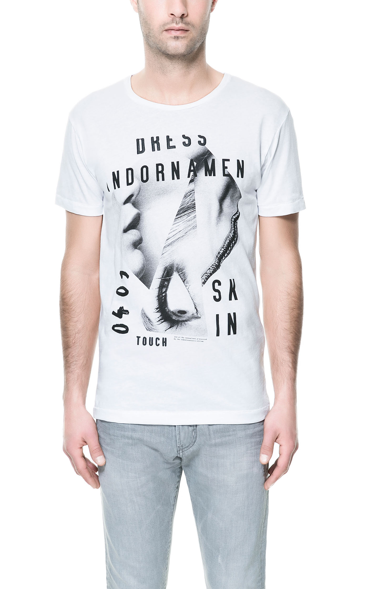 Printed T-shirt - Zara Man SS13 on Behance