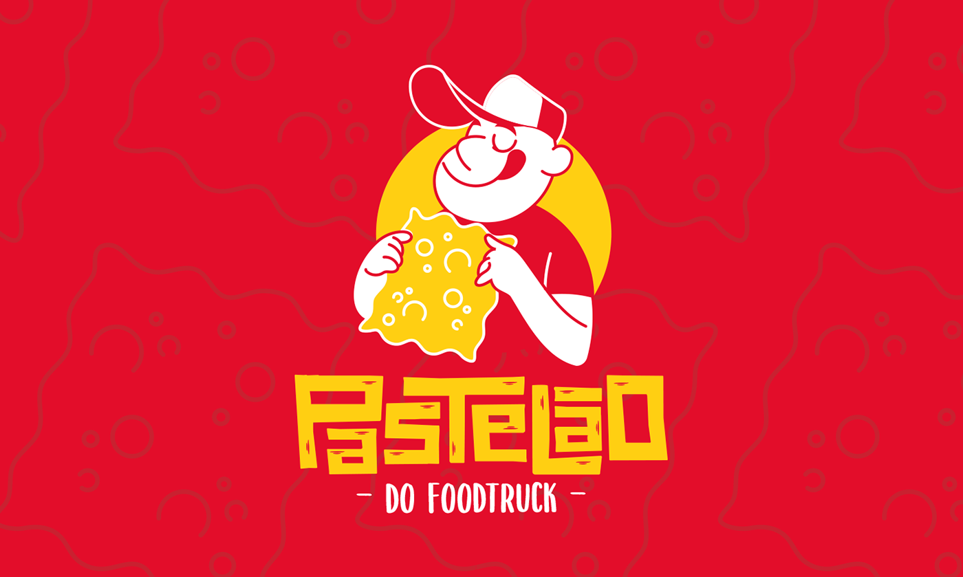 Fast food identidade visual Lanchonete Logo Design marca pastel restaurant visual identity