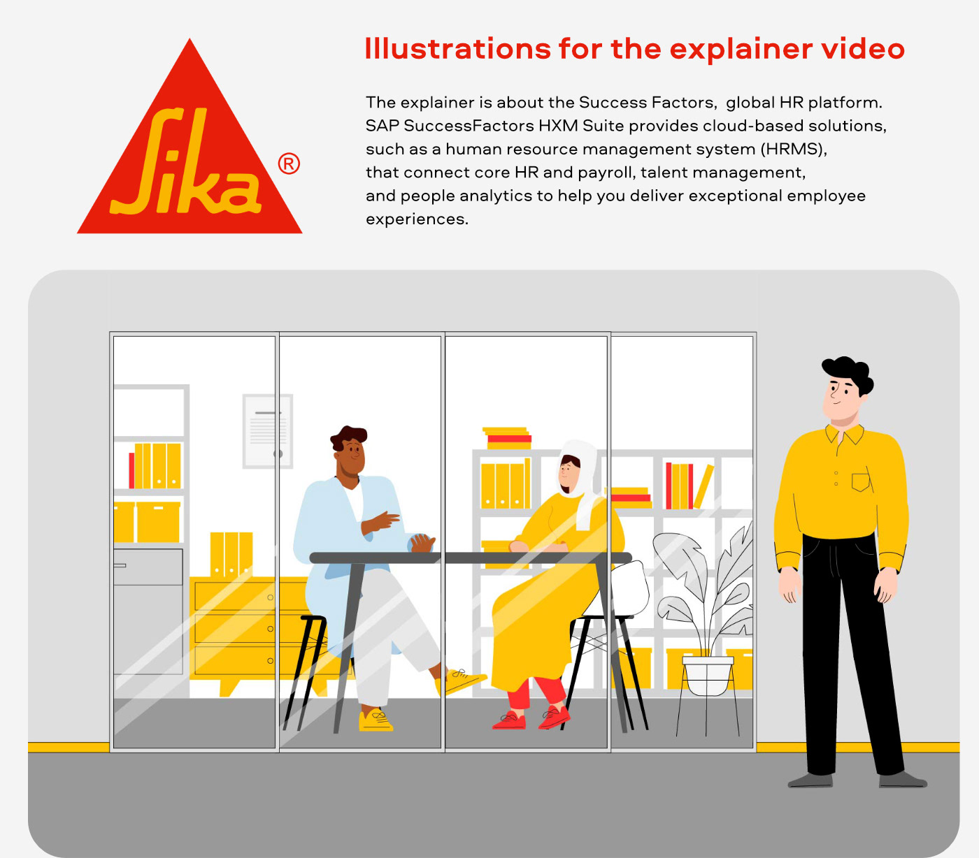 2D Animation 2DCharacter 2DIllustration brand identity cartoon characterdesign DigitalIllustration explainer video Illustrator vector