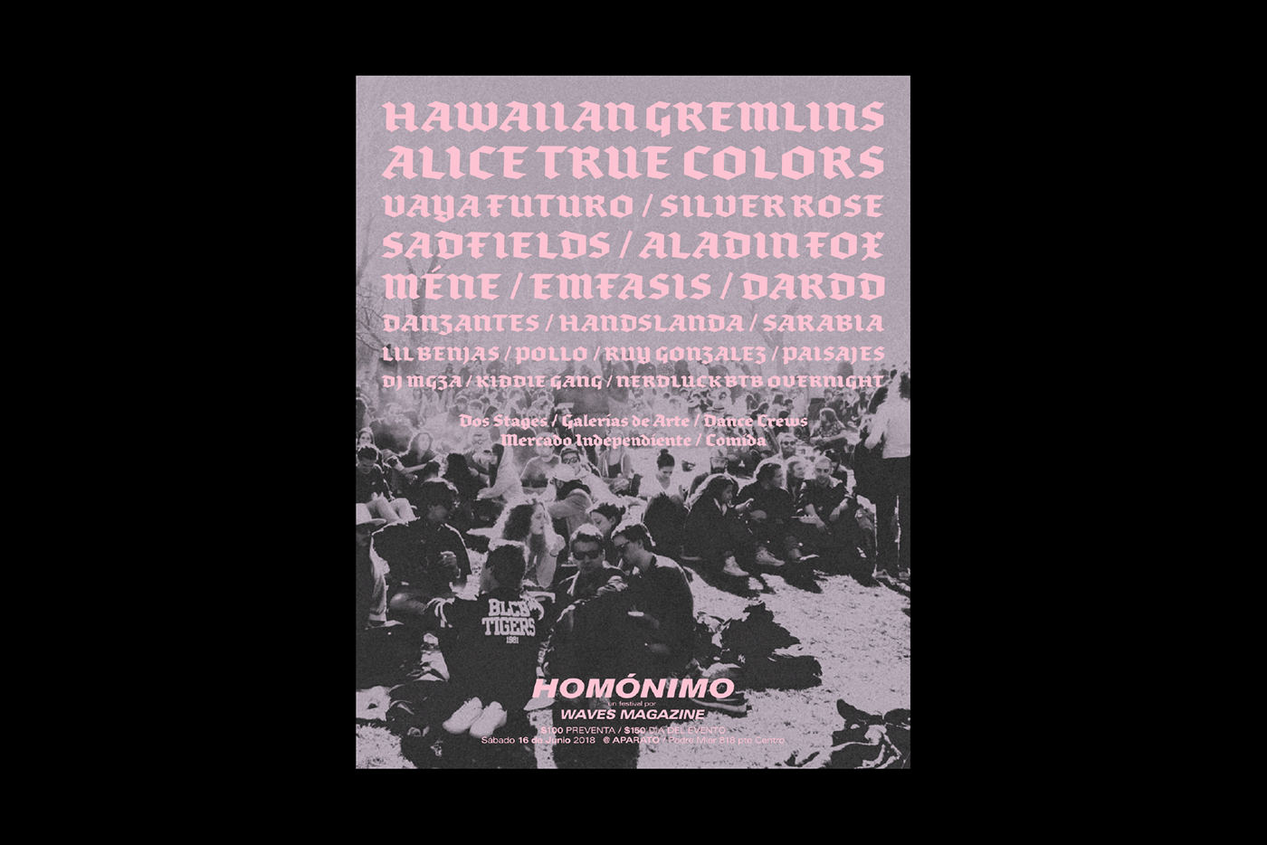 poster music poster flyer concert design homonimo2018 concert poster Music Festival