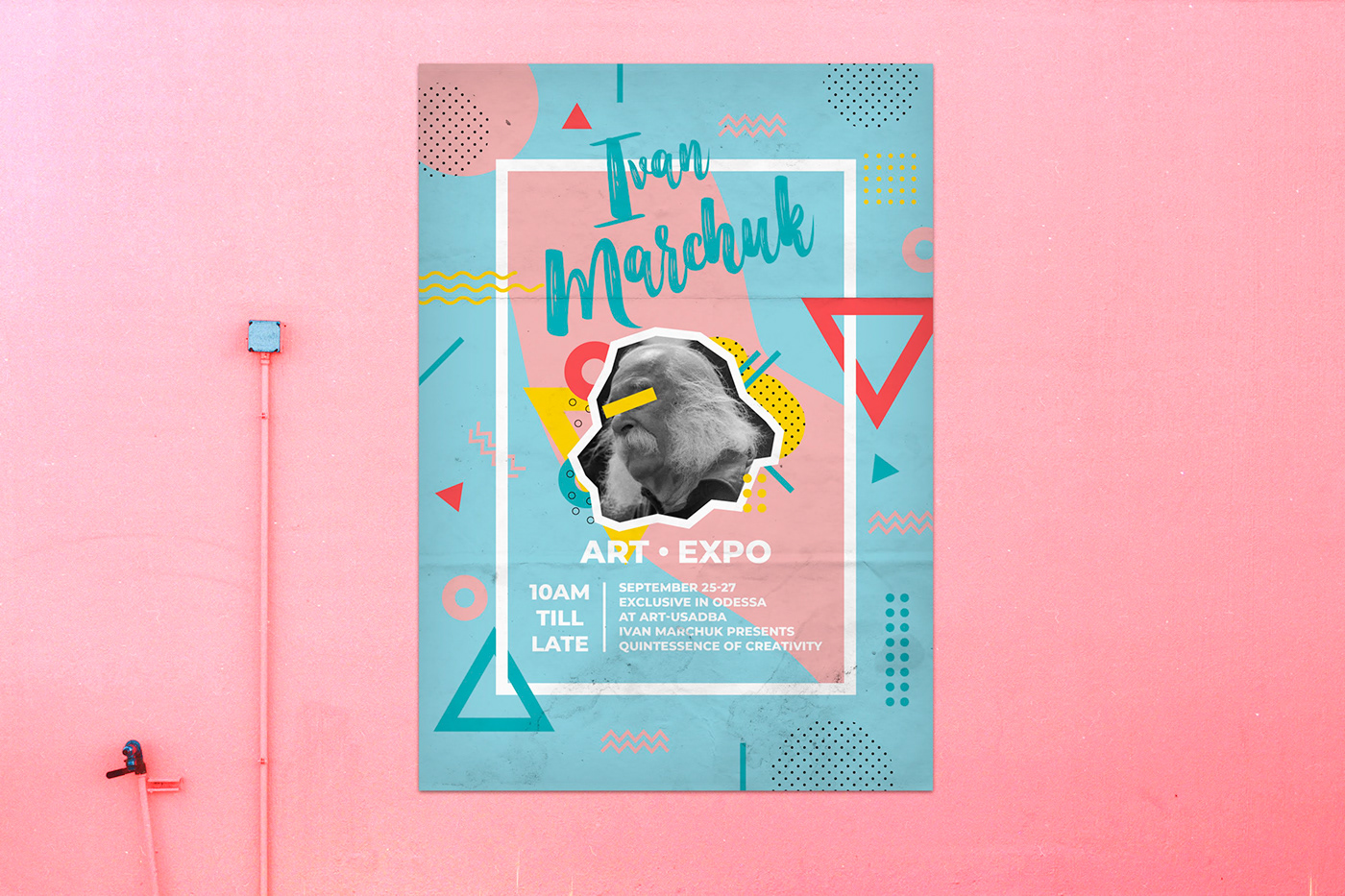 branding  Memphis logo typography   business card poster graphic design  identity stationary visual identity
