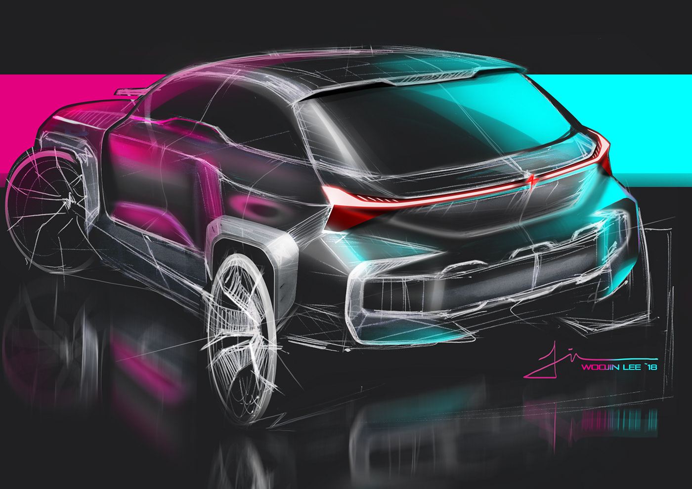 car design Automotive design car quick sketch sketch quick bmw suv concept