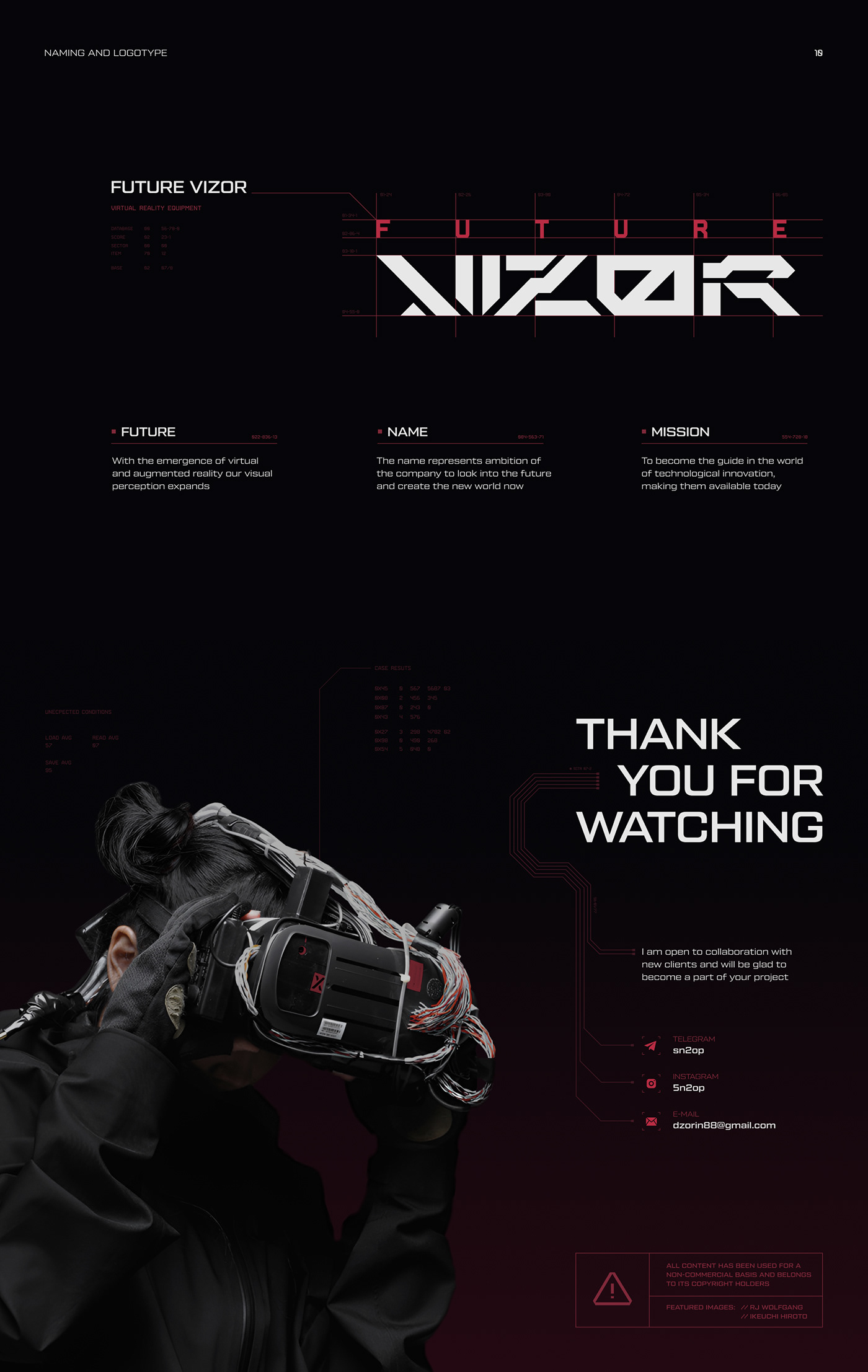 Cyberpunk futuristic game landing page UI ux Virtual reality vr Webdesign logo
