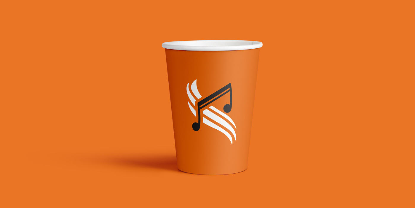 brand identity branding  concert flow Keynote Logo Design Logotype music Musical