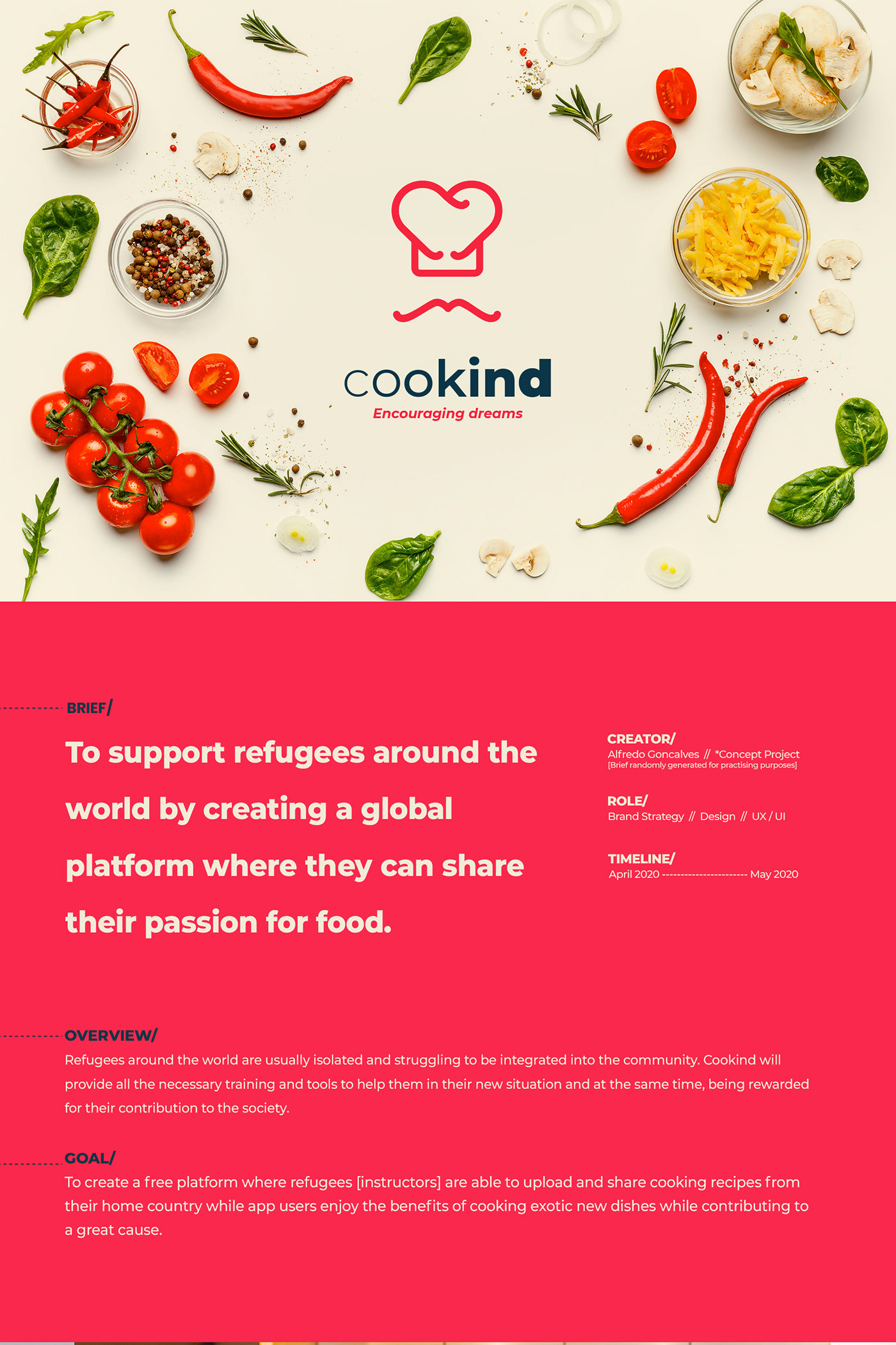 app community cooking design Food  Interface mobile UI user experience ux