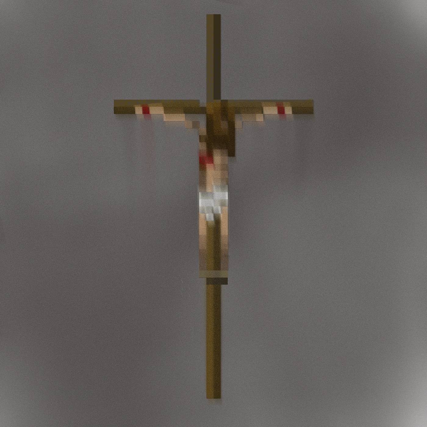 crucifixion jesus Pixel art