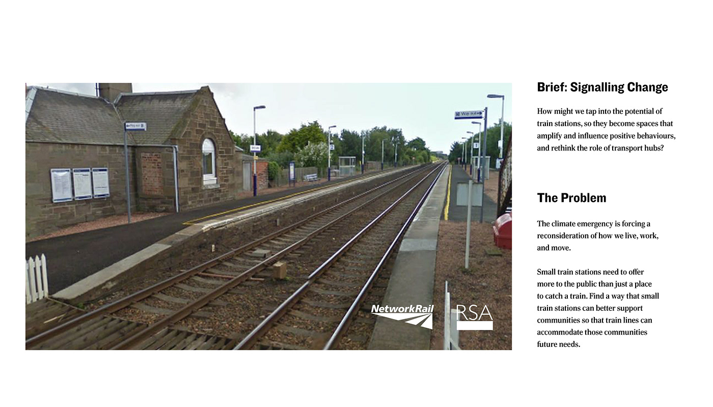 train station Event Identity Design Service design Rsa Platform concept community DIY