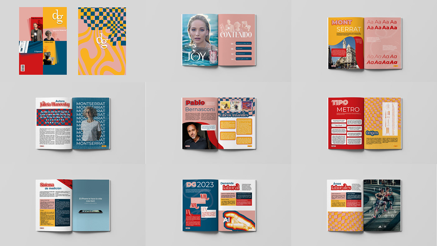 design Graphic Designer Diseño editorial magazine editorial design  Layout InDesign diseño gráfico revista editorial