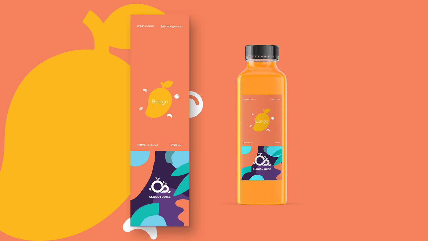 drink Packaging logo Saudi Arabia Tropical creative social media juice branding  Advertising 