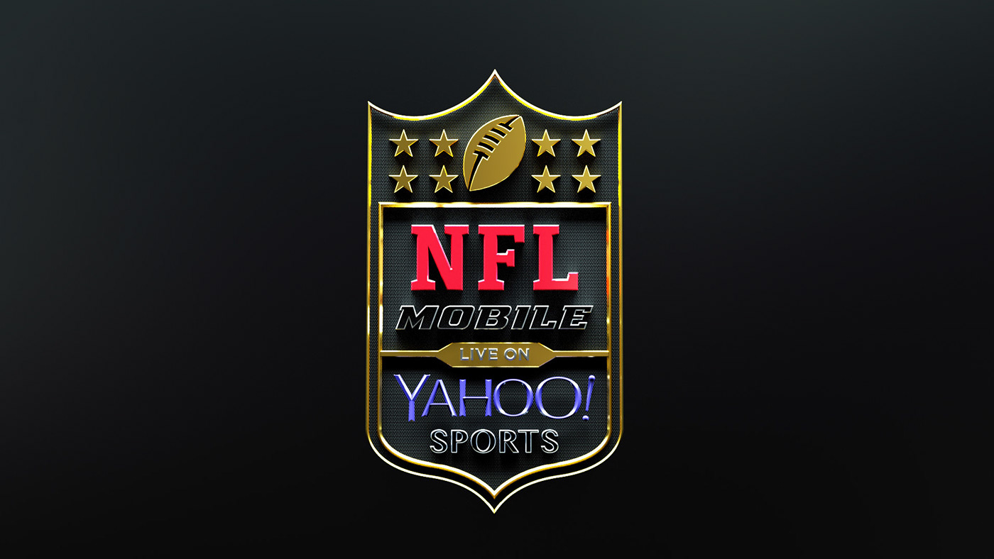 nfl NFL MOBILE yahoo Yahoo Sports 3d design