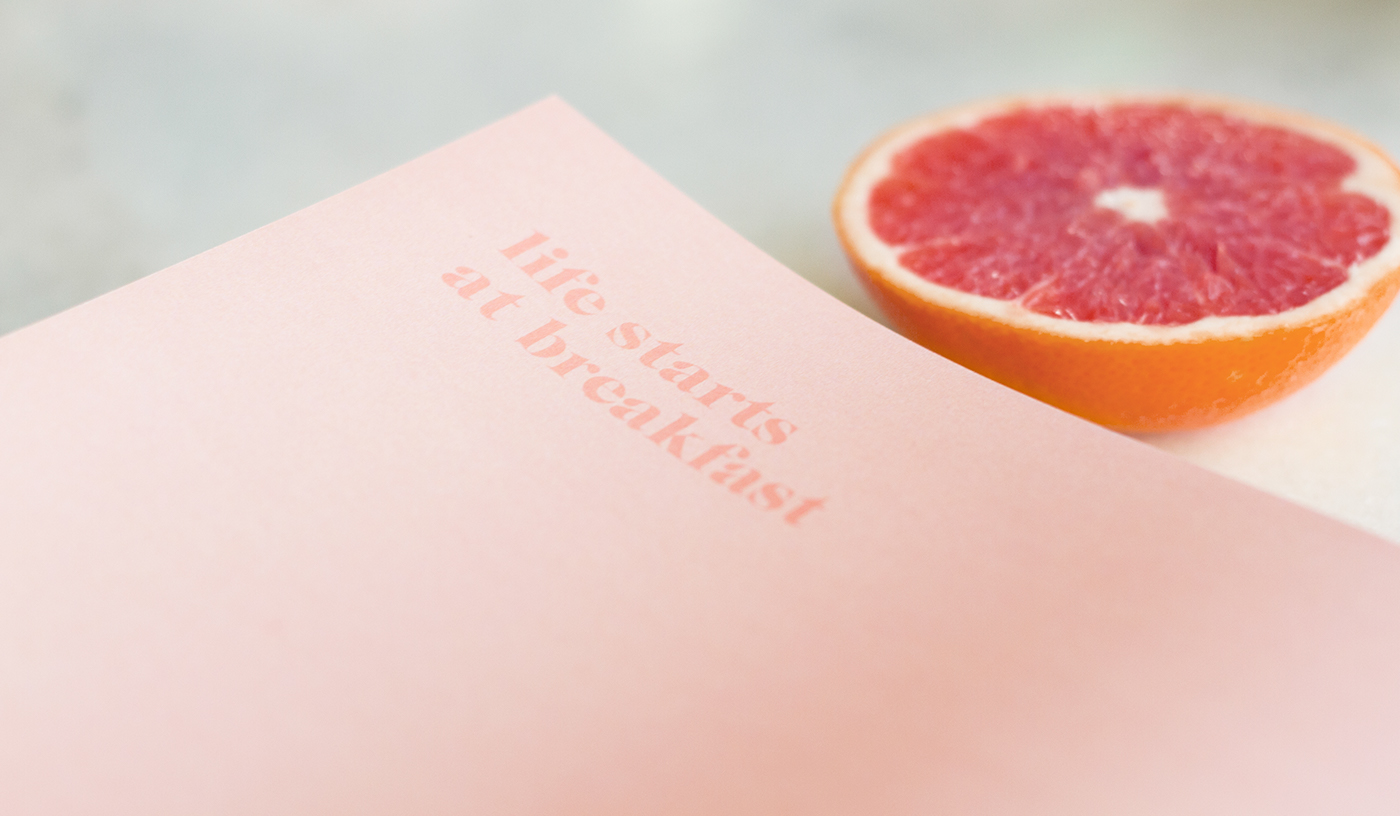 cookbook food design book design Food  Photography  millennial pink grapefruit typography   Book Binding recipe book