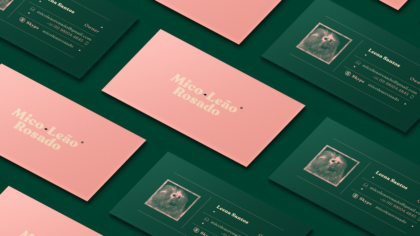 monkey banana mico Brazil Brasil Production studio graphicdesign pink green