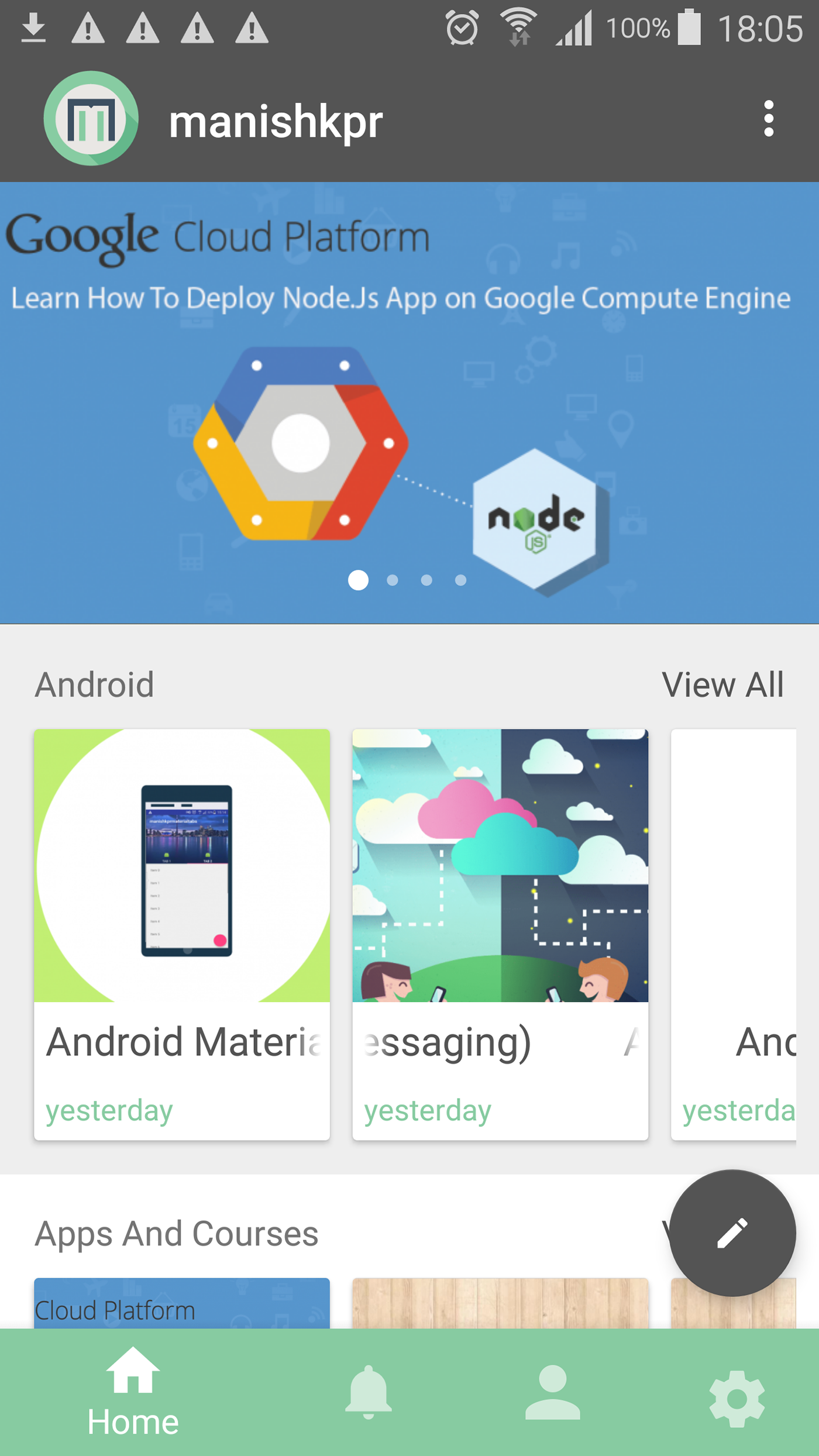 android UI ux mobileapp