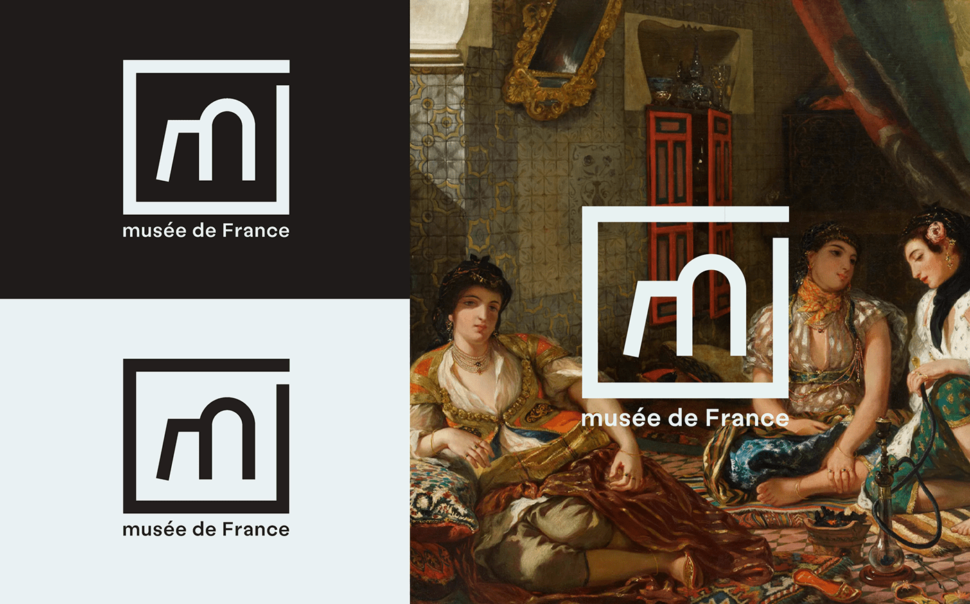 affiche branding  france graphisme identité visuelle logo Mockup musée Photographie publicité
