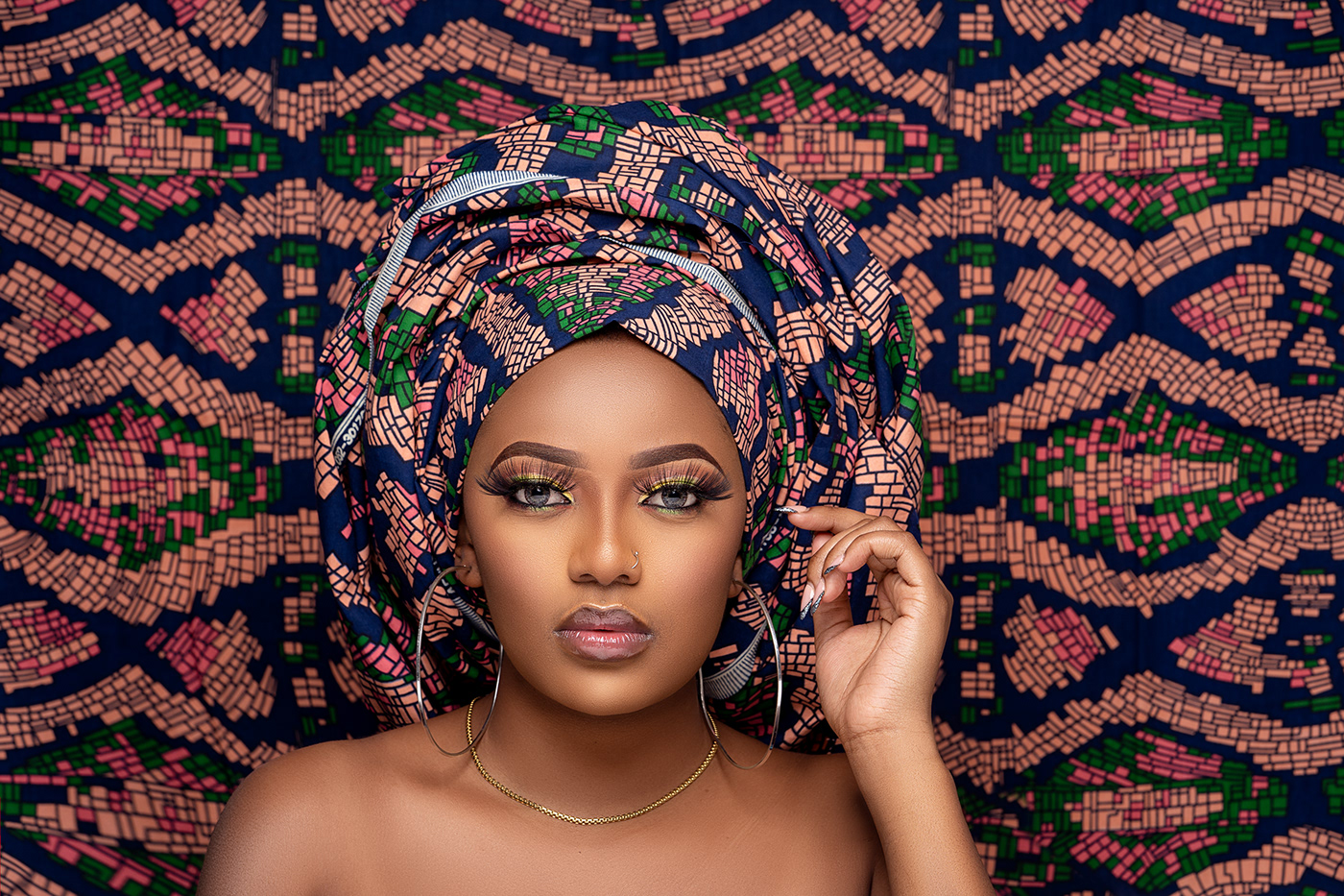 beauty retouch black art culture Fashion  head wraps identity Photography  styling 
