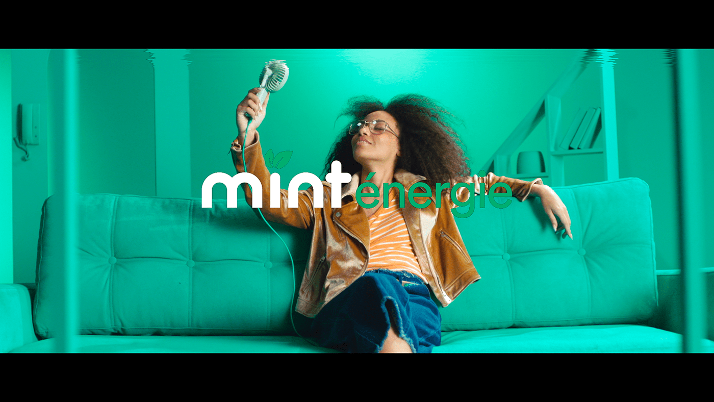 Advertising  animation  Film   Mint énergie music television tv video
