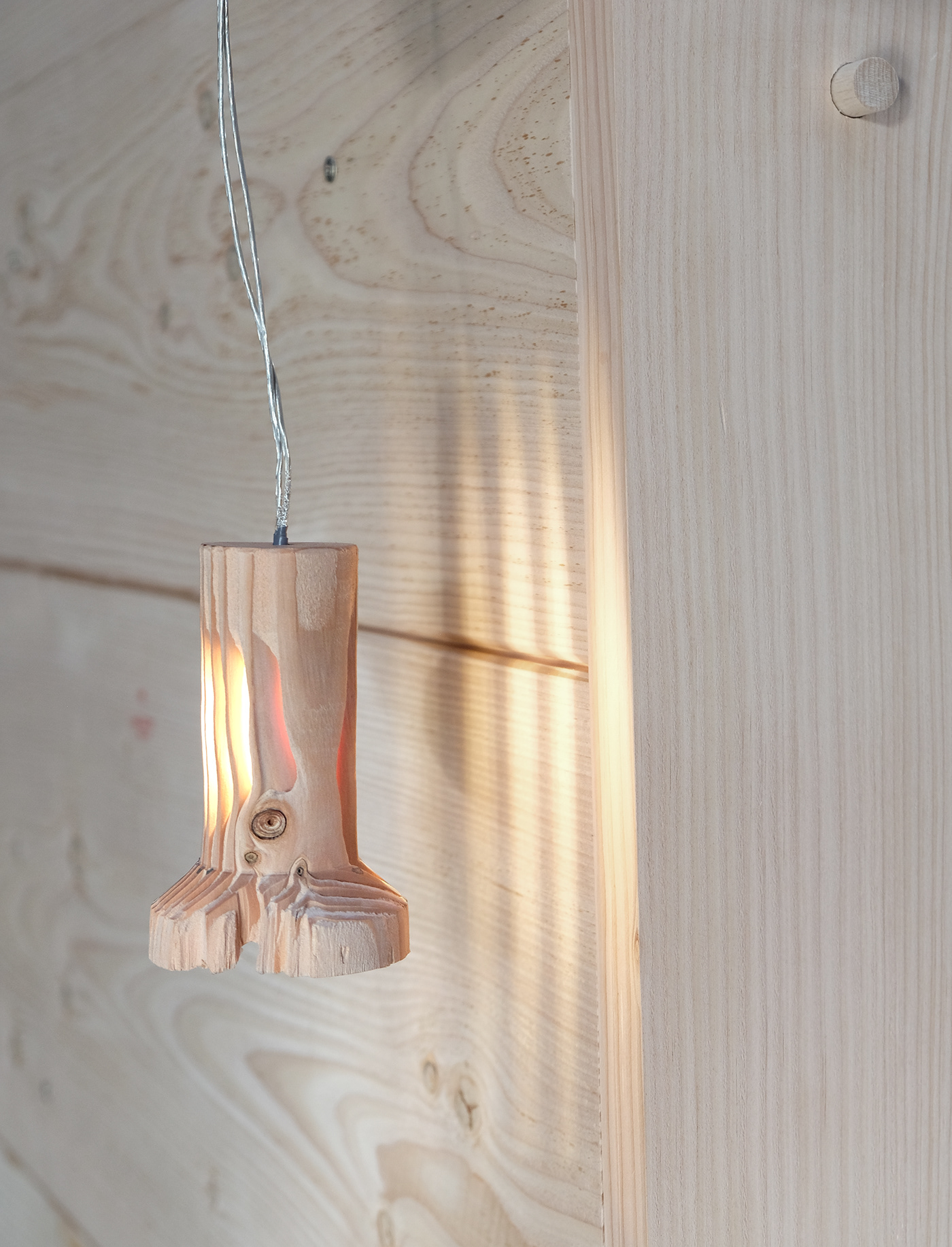 Lighting Design  Wood Lamp Interieur design