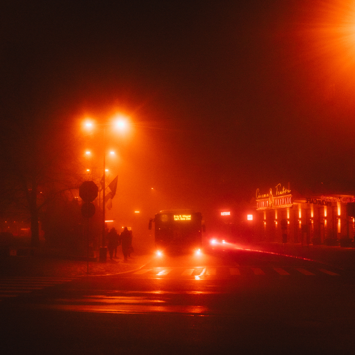 cluj-napoca cluj romania street photography Urban fog