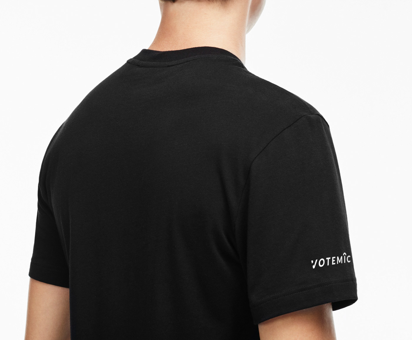 vote microphone logo branding identity voice debate speech votemi logo process