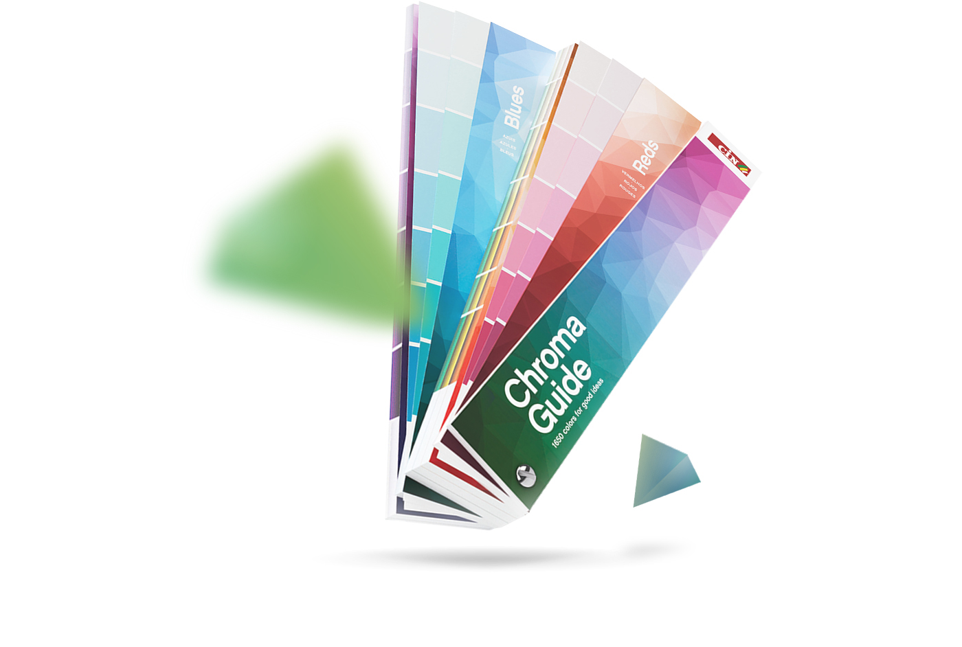 Responsive color ink chrome palette site graphic mobile desktop cin