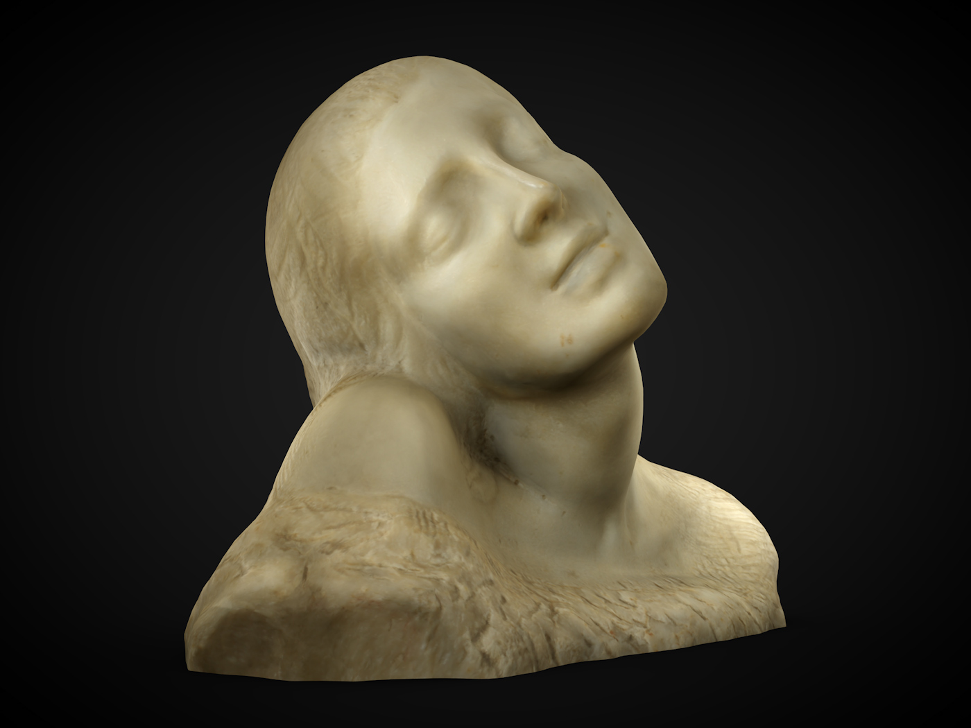 Woman burst cinema 4d Zbrush 3d scan sculpture