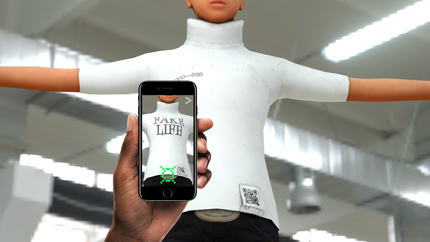 reality future vr Fashion c4d cloth animation graphicdesign branding identity