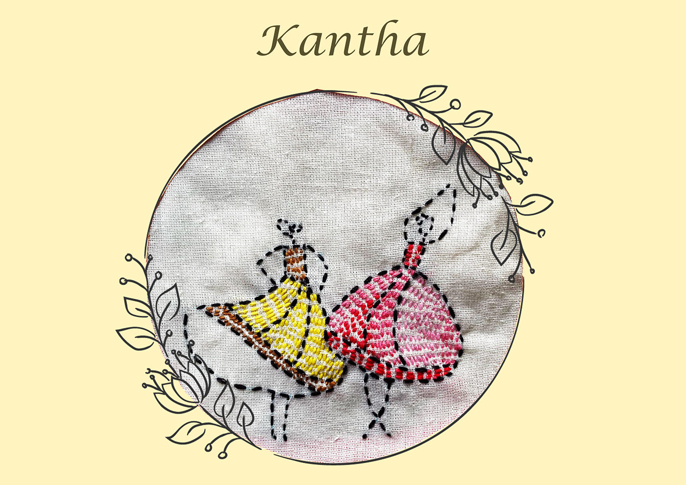 CHIKANKARI Embroidery Gujarati India kantha Kashida kasuti mirror work  Phulkari SUJANI
