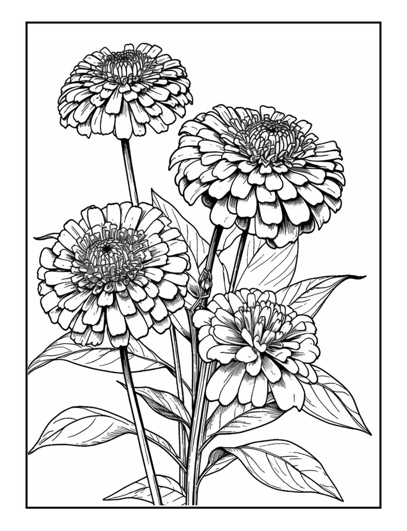 Drawing  Flower Illustration coloring book kdp Book Cover Design publishing   book design floral