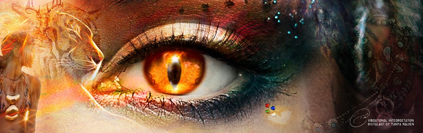 Illuminating Eye Series Paintings/Digital Art on Behance