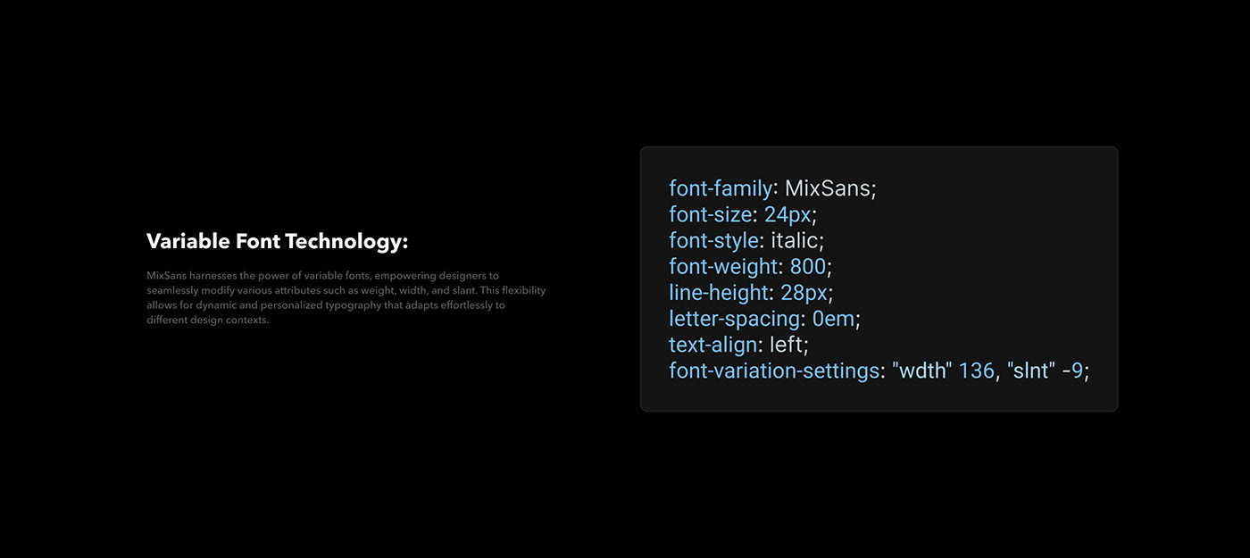 brand font type Typeface Cyrillic Latin tokens Figma mixcart typygraphy