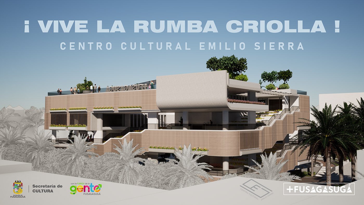arquitectura centro cultural EMILIO SIERRA fusagasuga Rumba Criolla