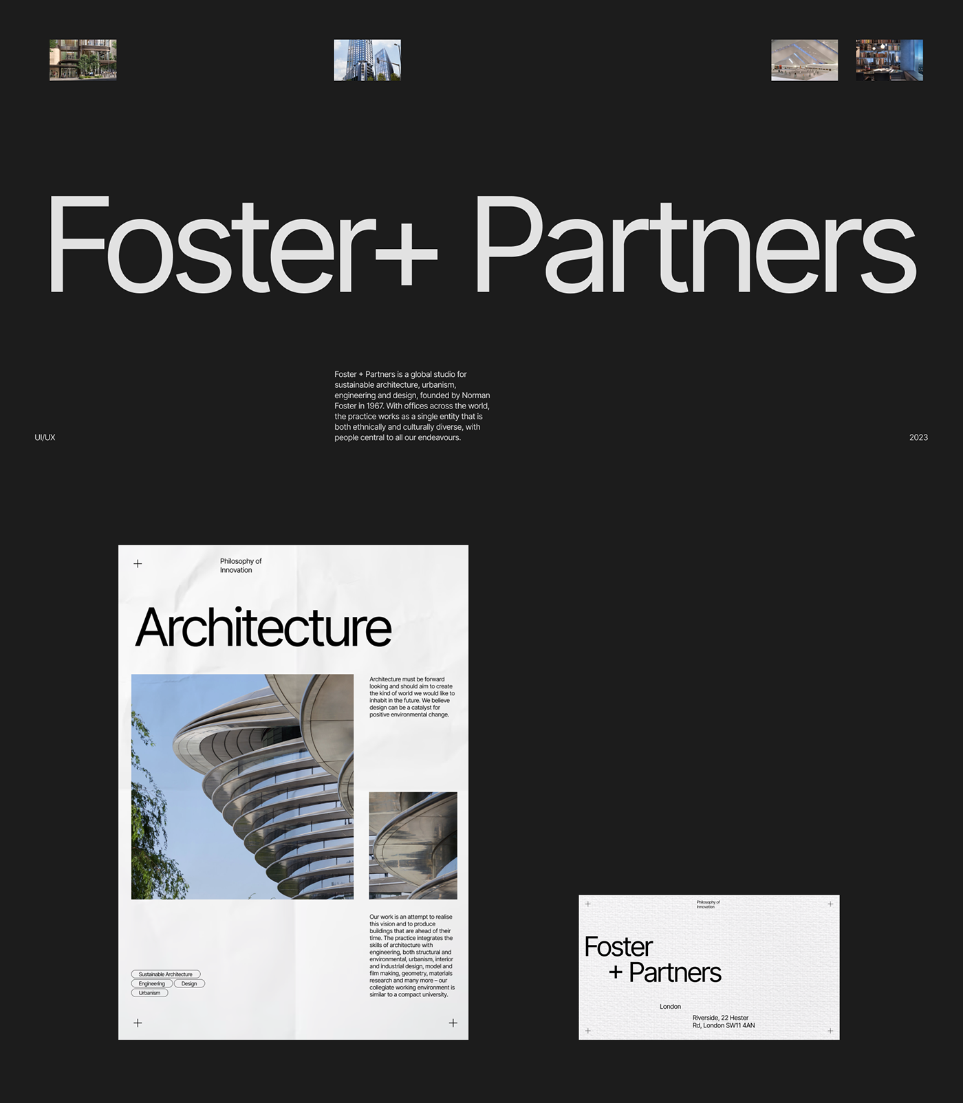 Website UI/UX corporate website Architecture website clean website design minimal website