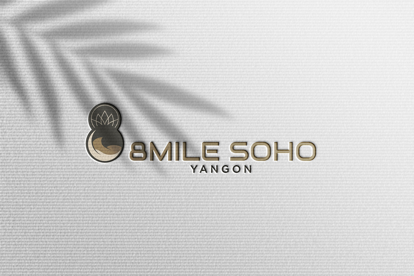 8mile branding  logo myanmar soho yangon