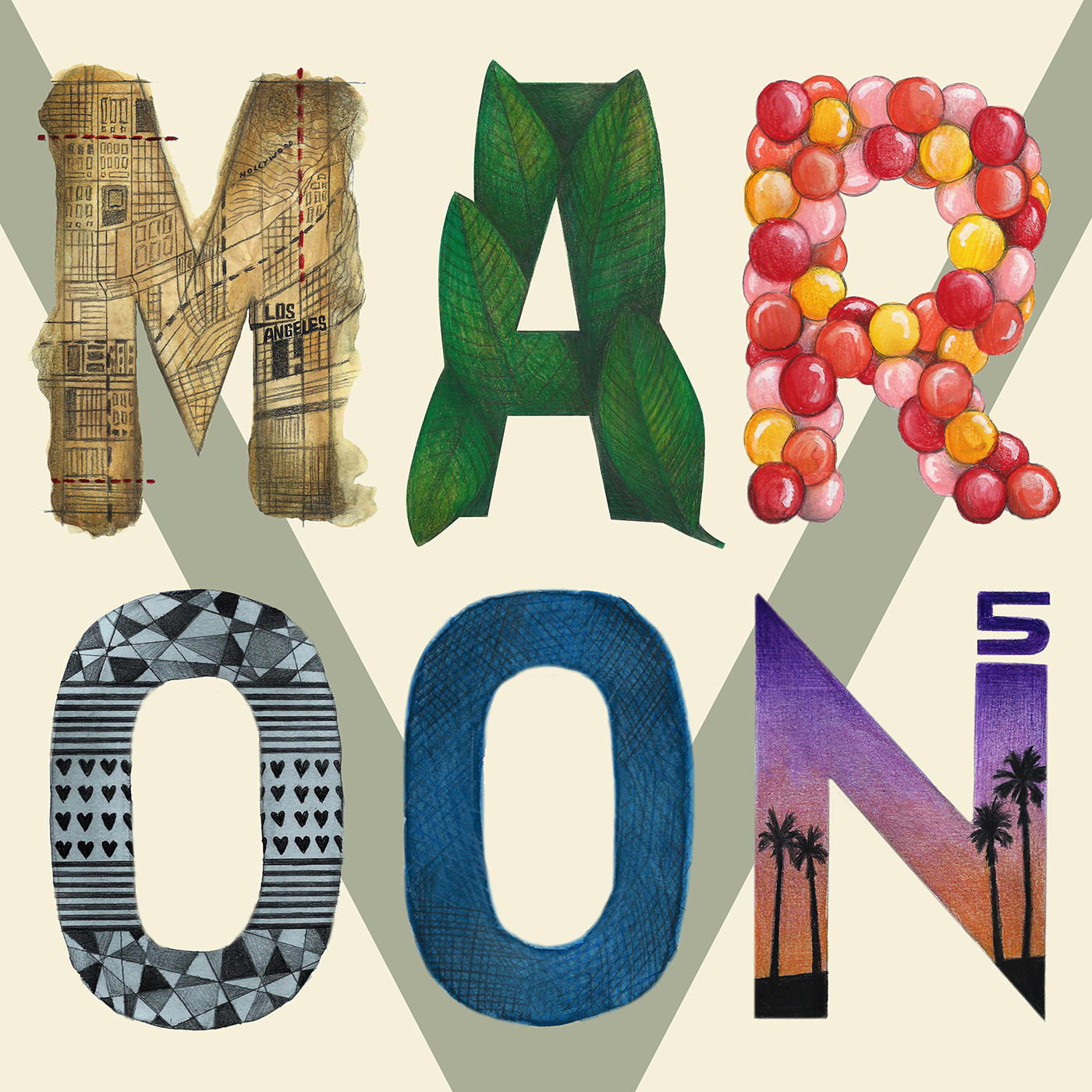 Maroon 5 Album Design on Behance