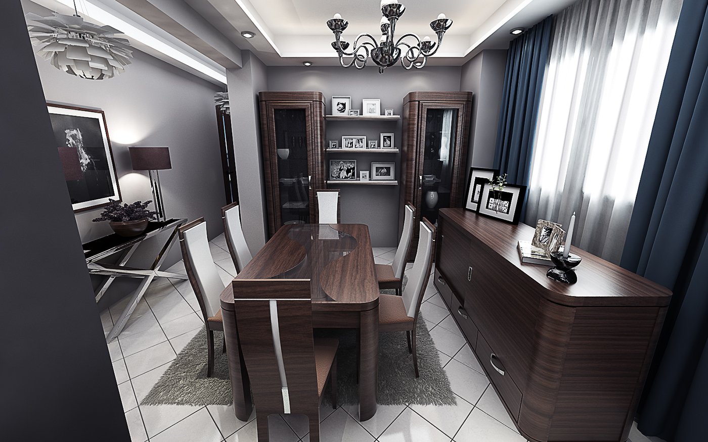 INTERIOR DESIGN FOR PRIVATE APARTMENT IN CAIRO on Behance
