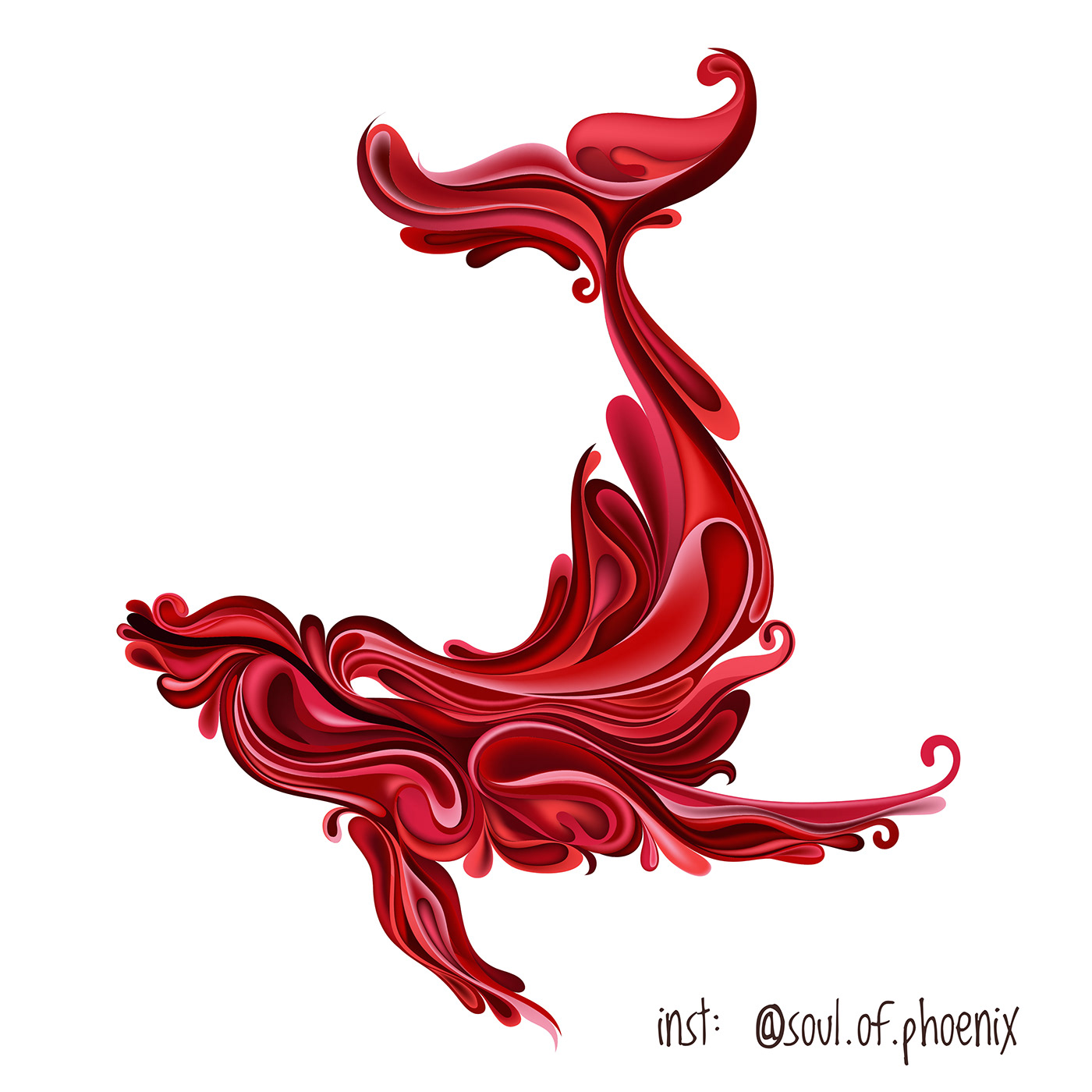 Whale vector graphic art ILLUSTRATION  horror blood Ocean water dolphin