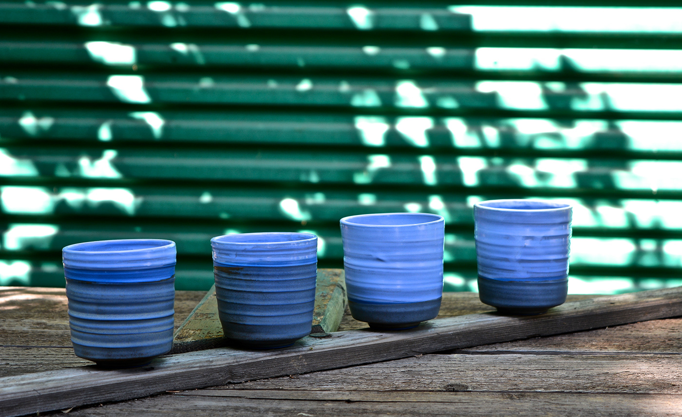 ceramics  porcelain blue handmade Kraft newcrafts glazed blueandwhite BLUEMOON
